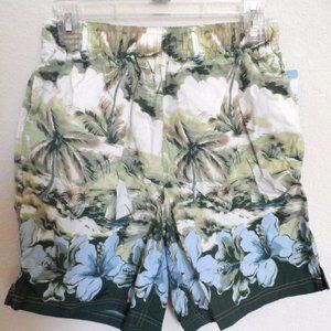 New Cherokee Mens Swim Short - Paradise Green Size:S
